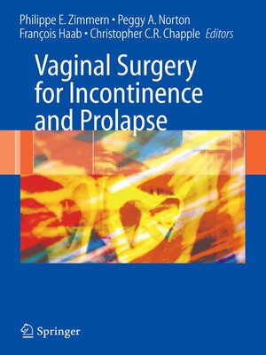 cover image of Vaginal Surgery for Incontinence and Prolapse